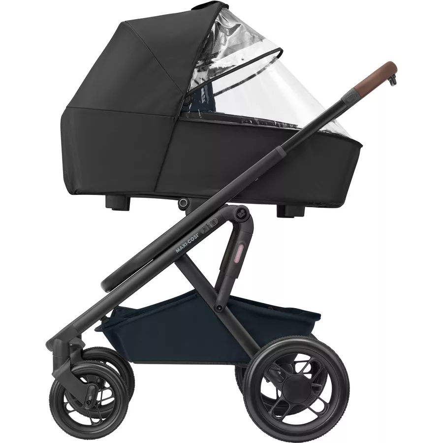 MAXI COSI Kombikinderwagen Lila XP Plus 3 in 1 Set Essential Graphite mit Babyschale Pebble 360 Essential Black