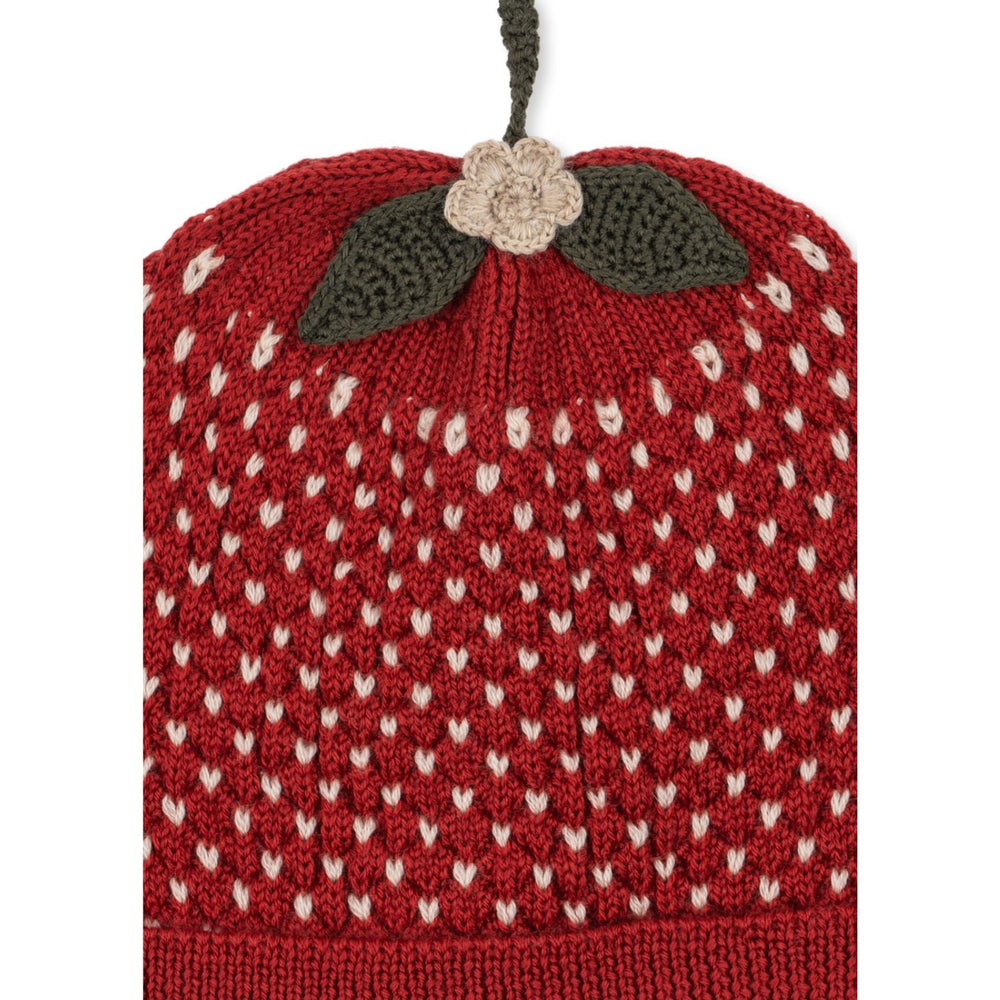 Køb Konges Sløjd True Red Strawberry Beanie