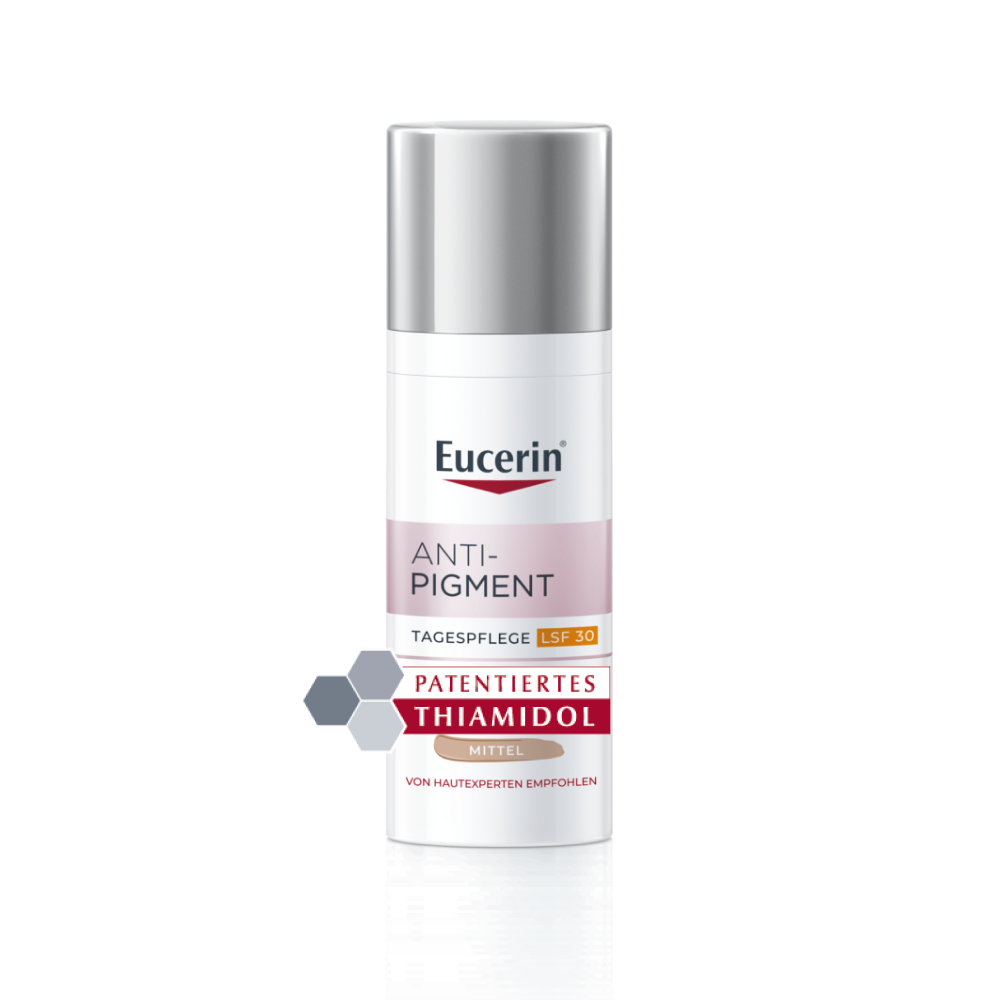 EUCERIN Anti-Pigment Tagespflege<br>50 ml, Dispenser, getönt LSF30