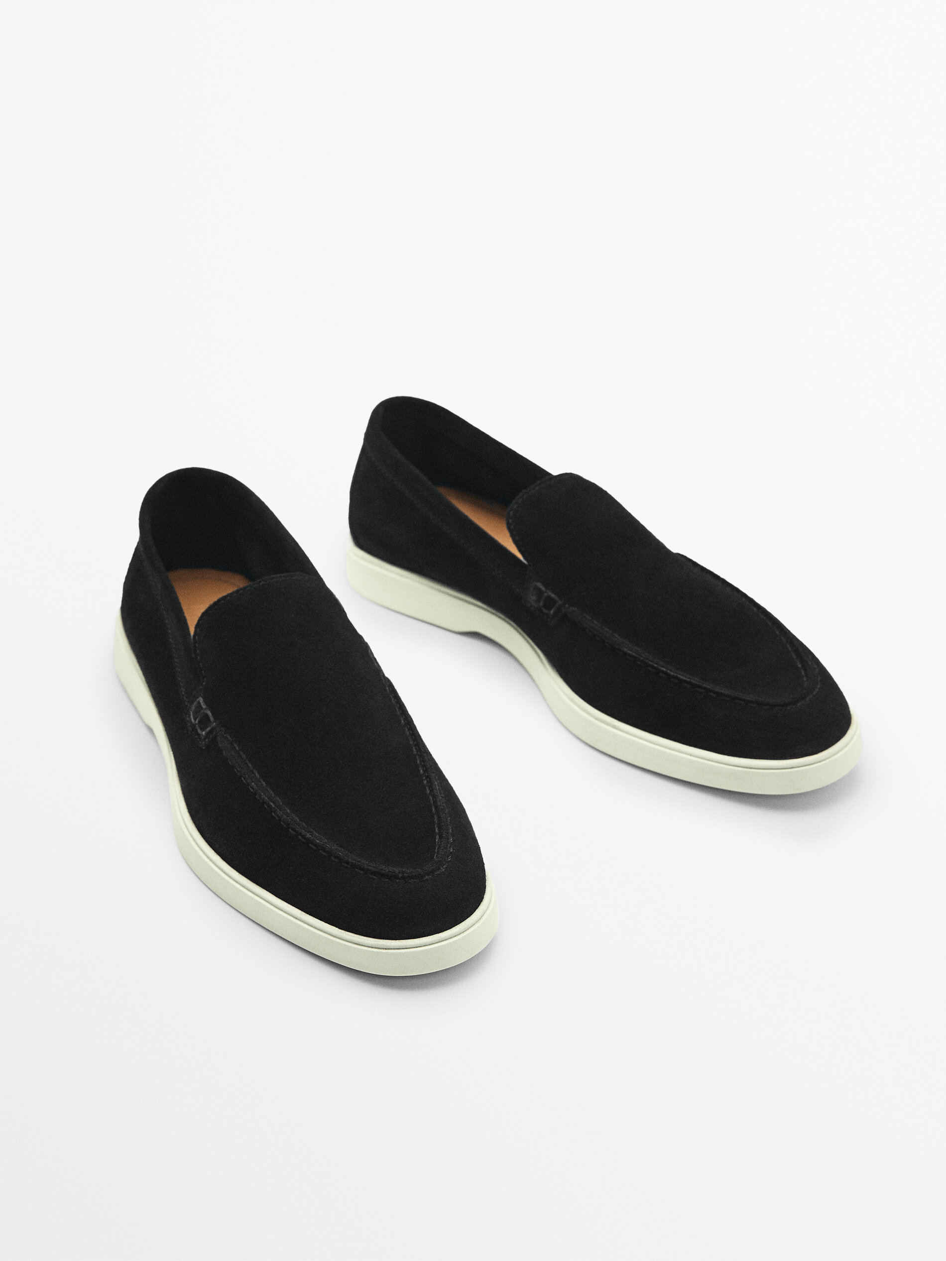 MOCASSIM DE COURO SALVO - PRETO