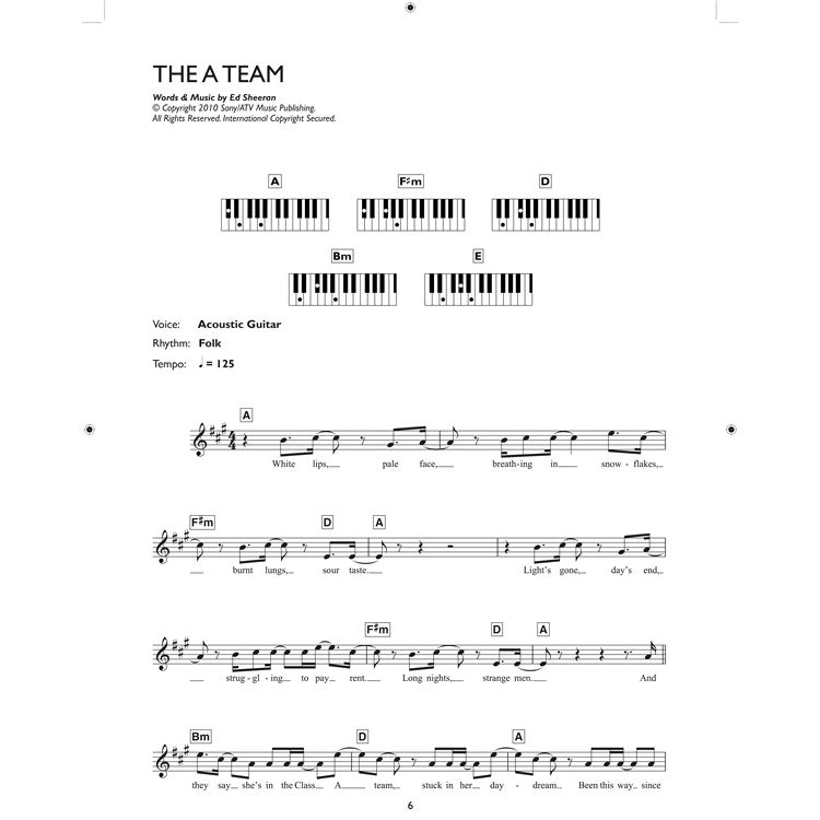 MusicSales Easiest Keyboard Collection Bumper Chart Hits