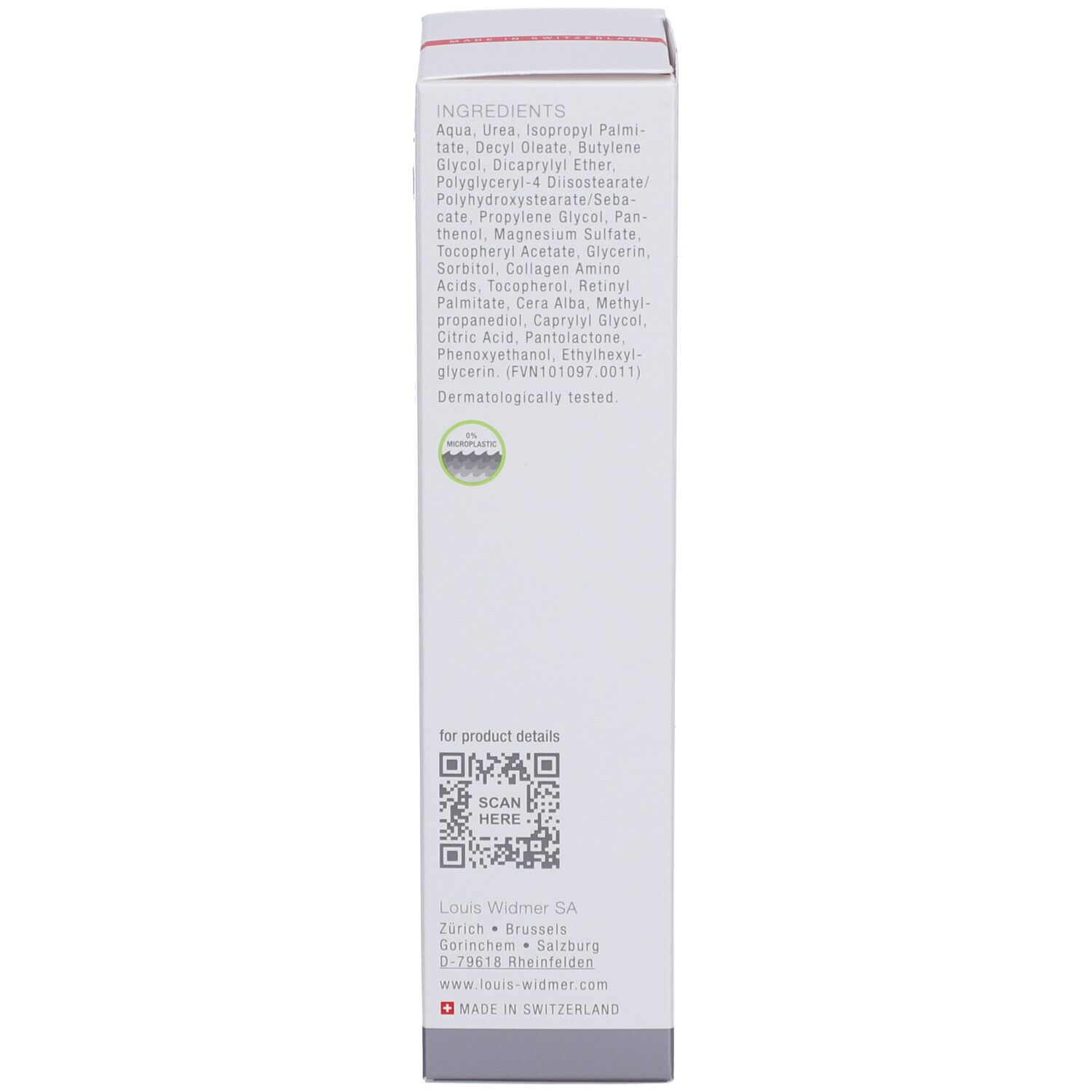 Louis Widmer Remederm Dry Skin Körpermilch 10 % Urea