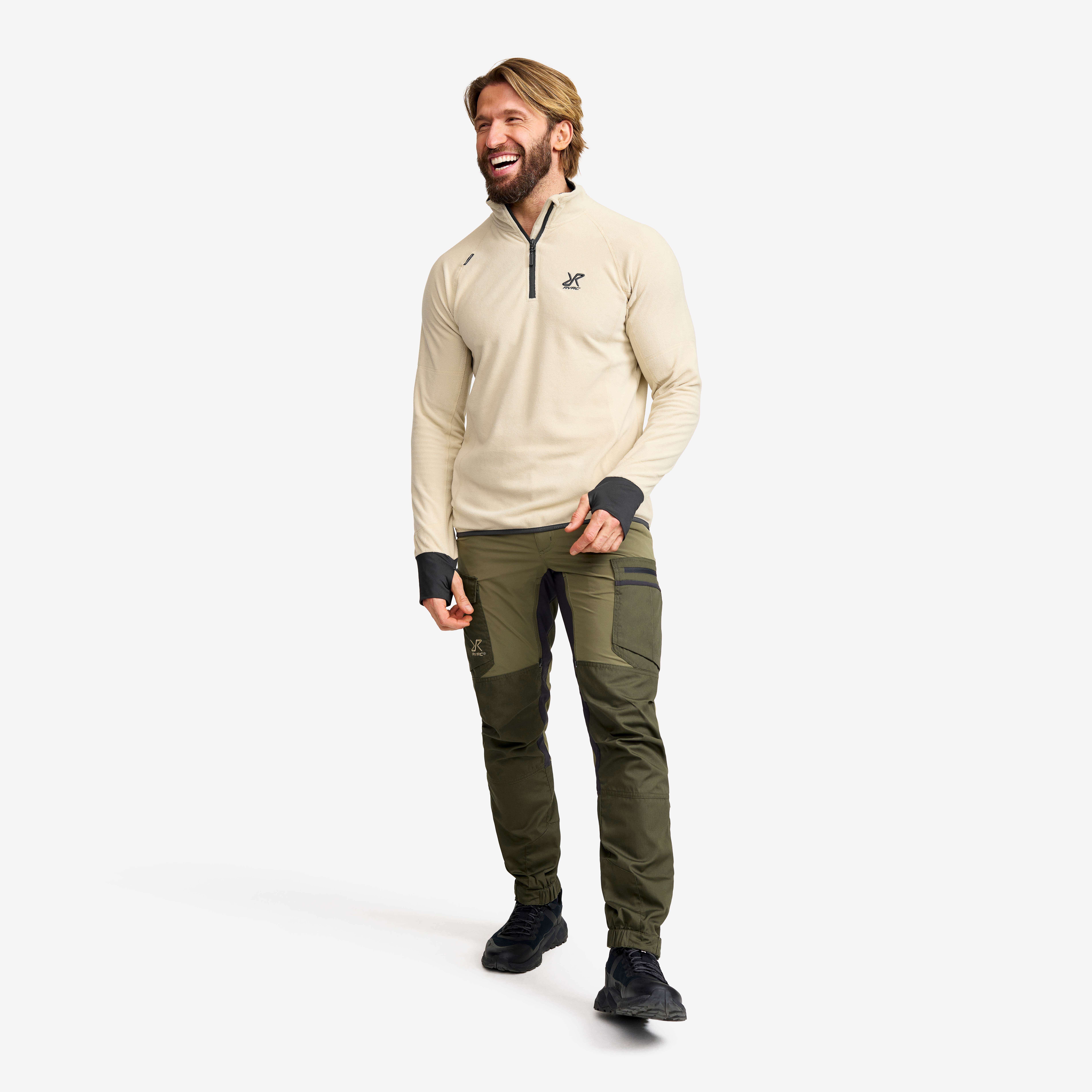 Trekker Fleece Herre Peyote