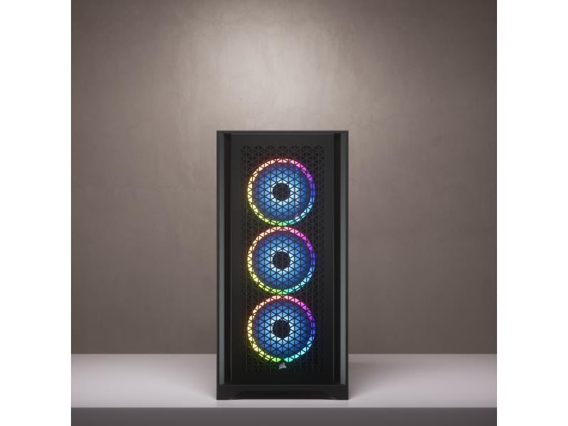 Corsair 4000D Airflow Schwarz Corsair Midi Tower 4000D Airflow Schwarz