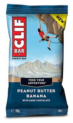 Barre énergétique Clif Bar Beurre de Cacahuète/Banane/Chocolat noir - 68g