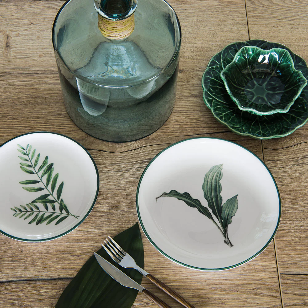 Assiettes à dessert Floralia 20,5 cm (lot de 6) Table passion
