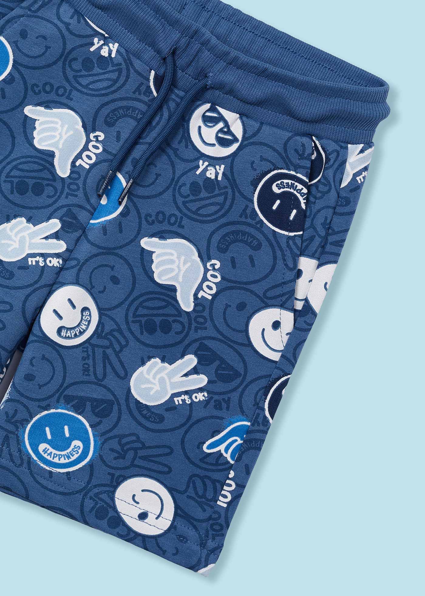 Conjunto de 2 peças Better Cotton com estampa de kiwi para meninos