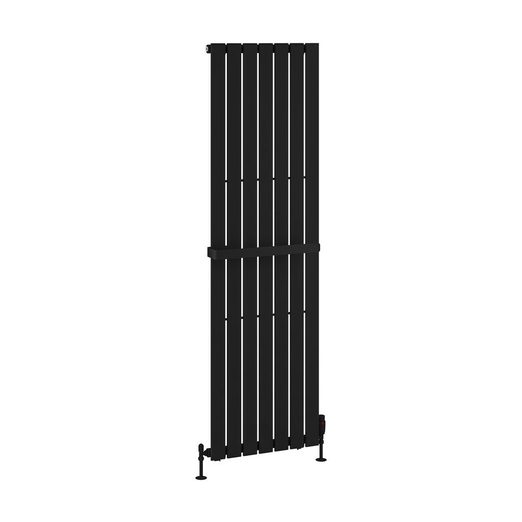 Eastbrook Warrington handdoekhouder 50cm zwart mat