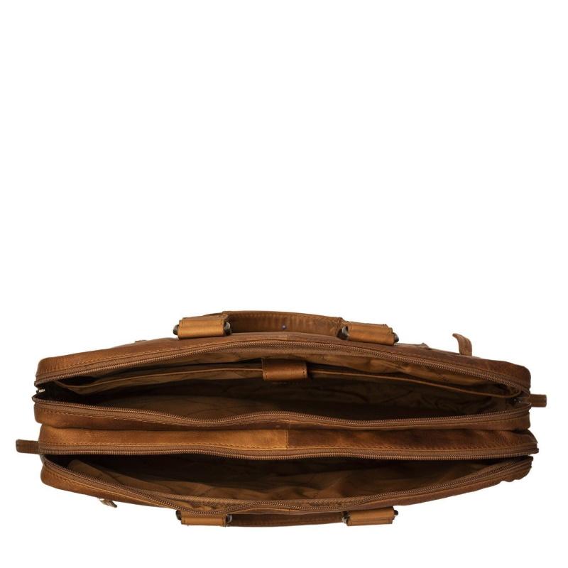 Chesterfield Brand Laptoptas Seth Cognac
