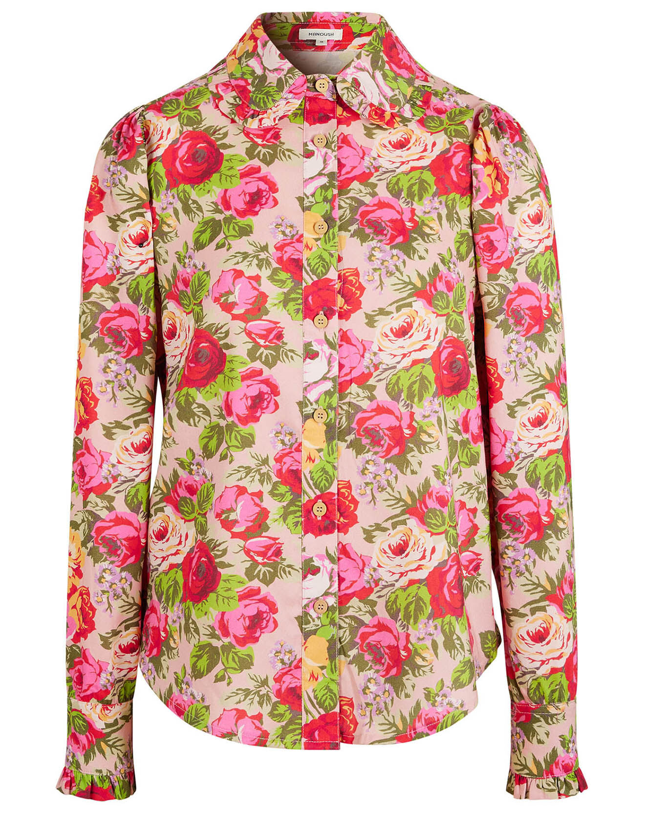 Manoush Chemise Patchwork rose