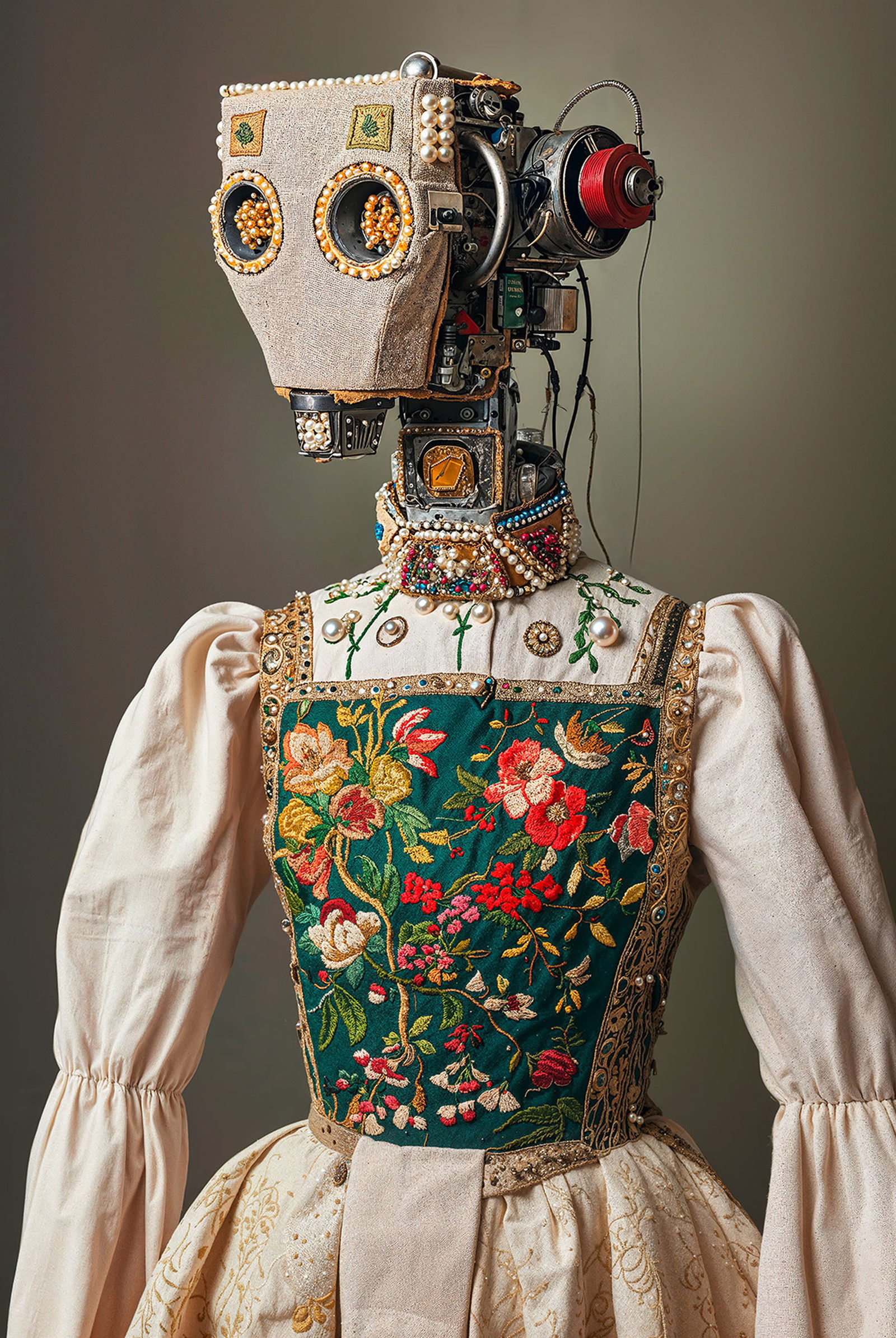 Folkloric robots 7. by David Szauder - Limited Edition. Edition of: 150. Signed.