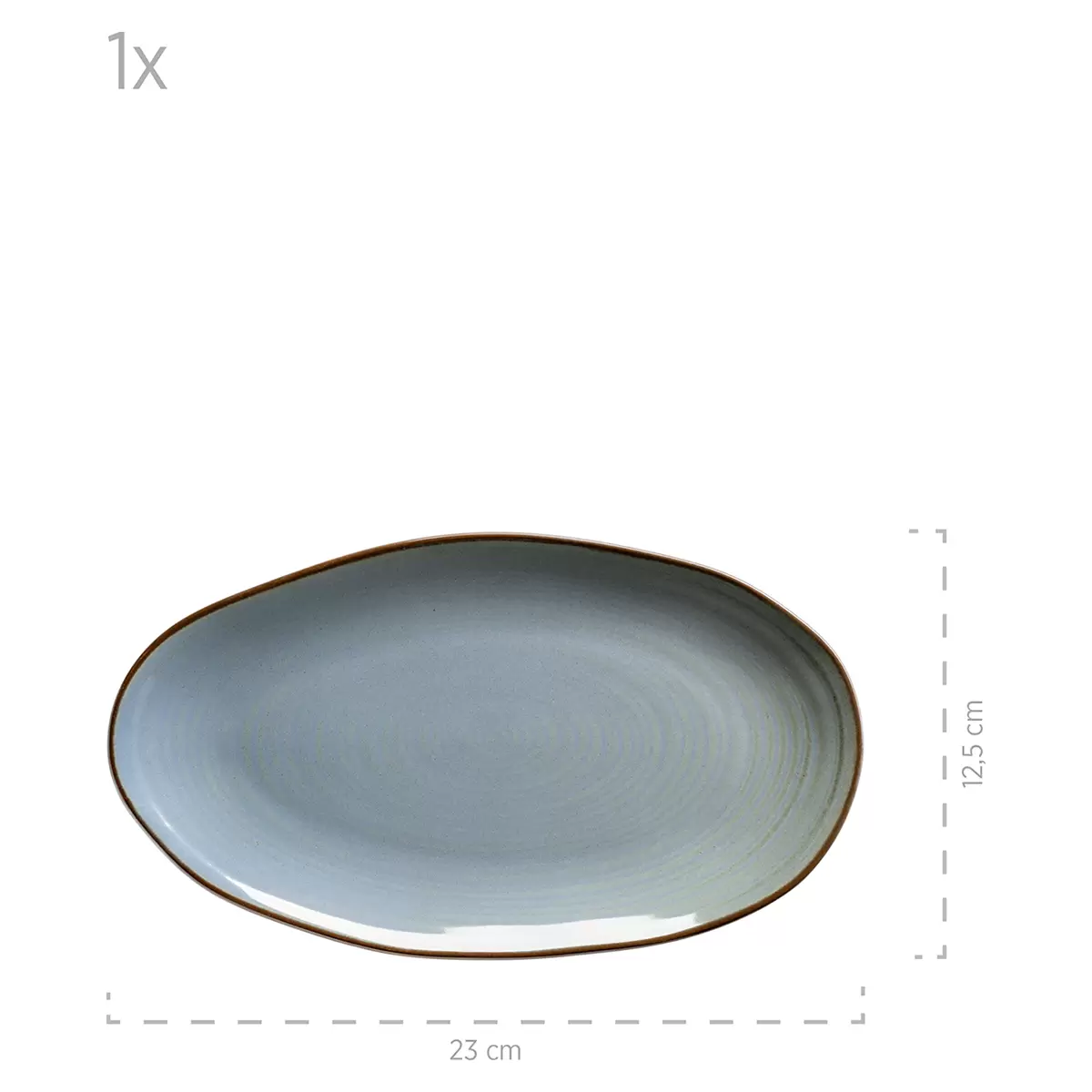 Servierplatten-Set 3tlg. NOTTINGHAM Blau