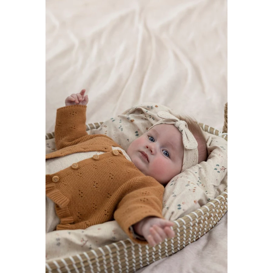 Feetje Strickjacke My Happy Place Camel