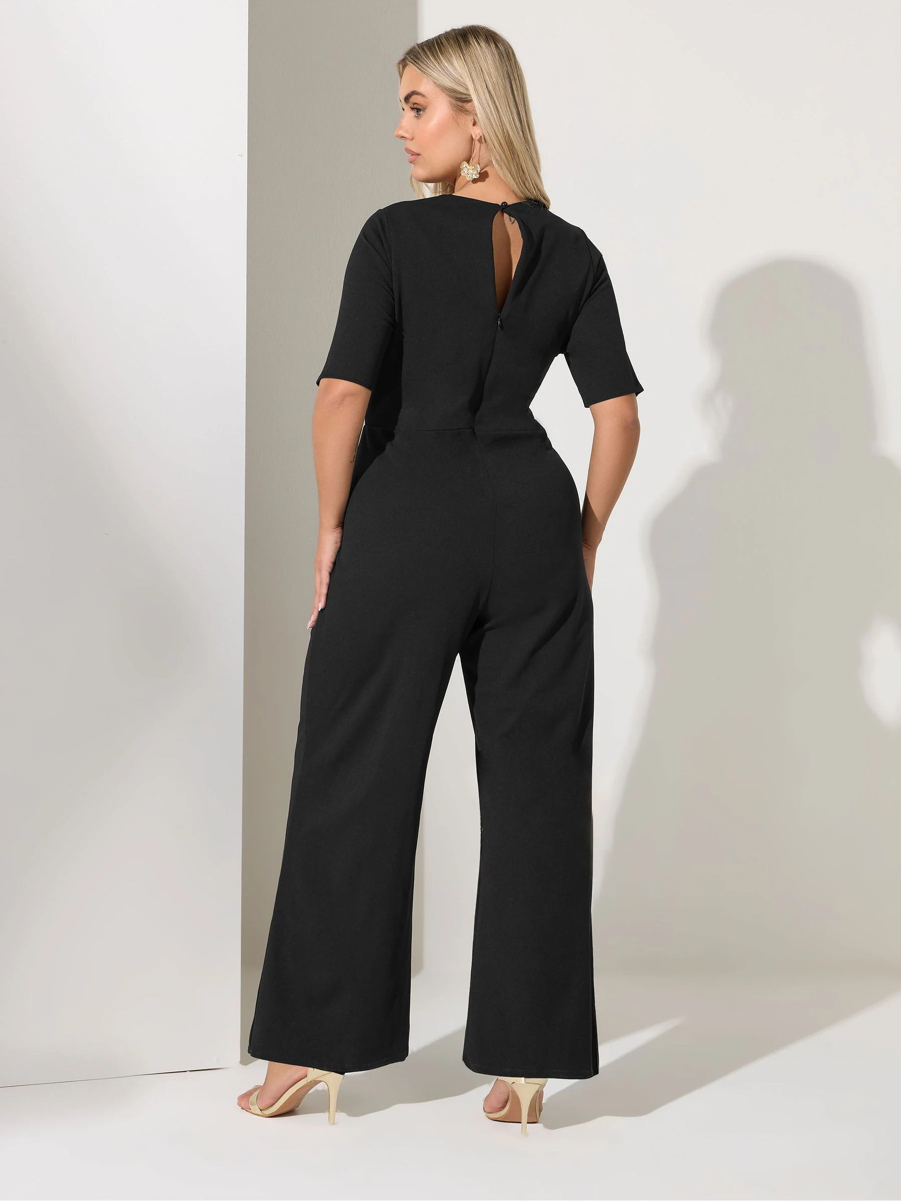 Yours Curve London Sweetheart Jumpsuit