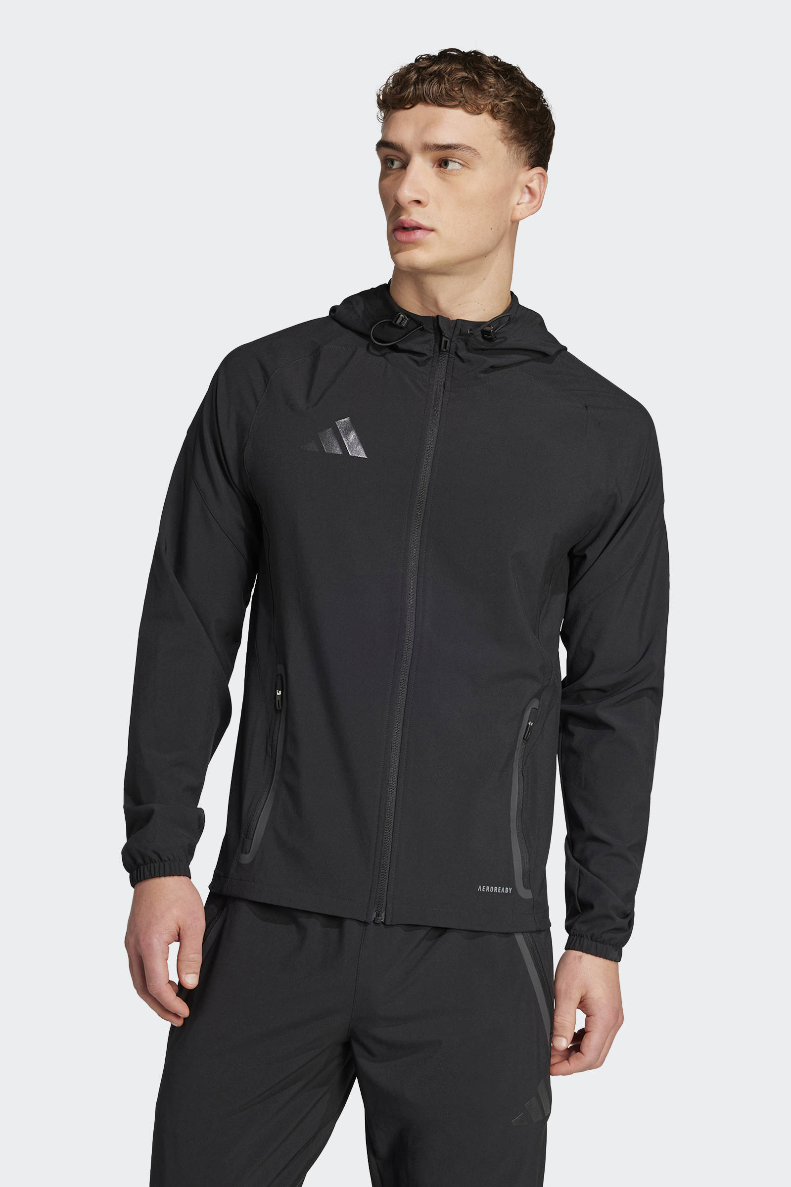 adidas sportvest Tiro 25C zwart