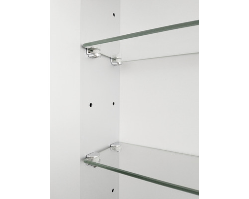 LED spiegelkast DSK London light 80 x 70 cm IP 44 (beschermd tegen vreemde voorwerpen en spatwater)