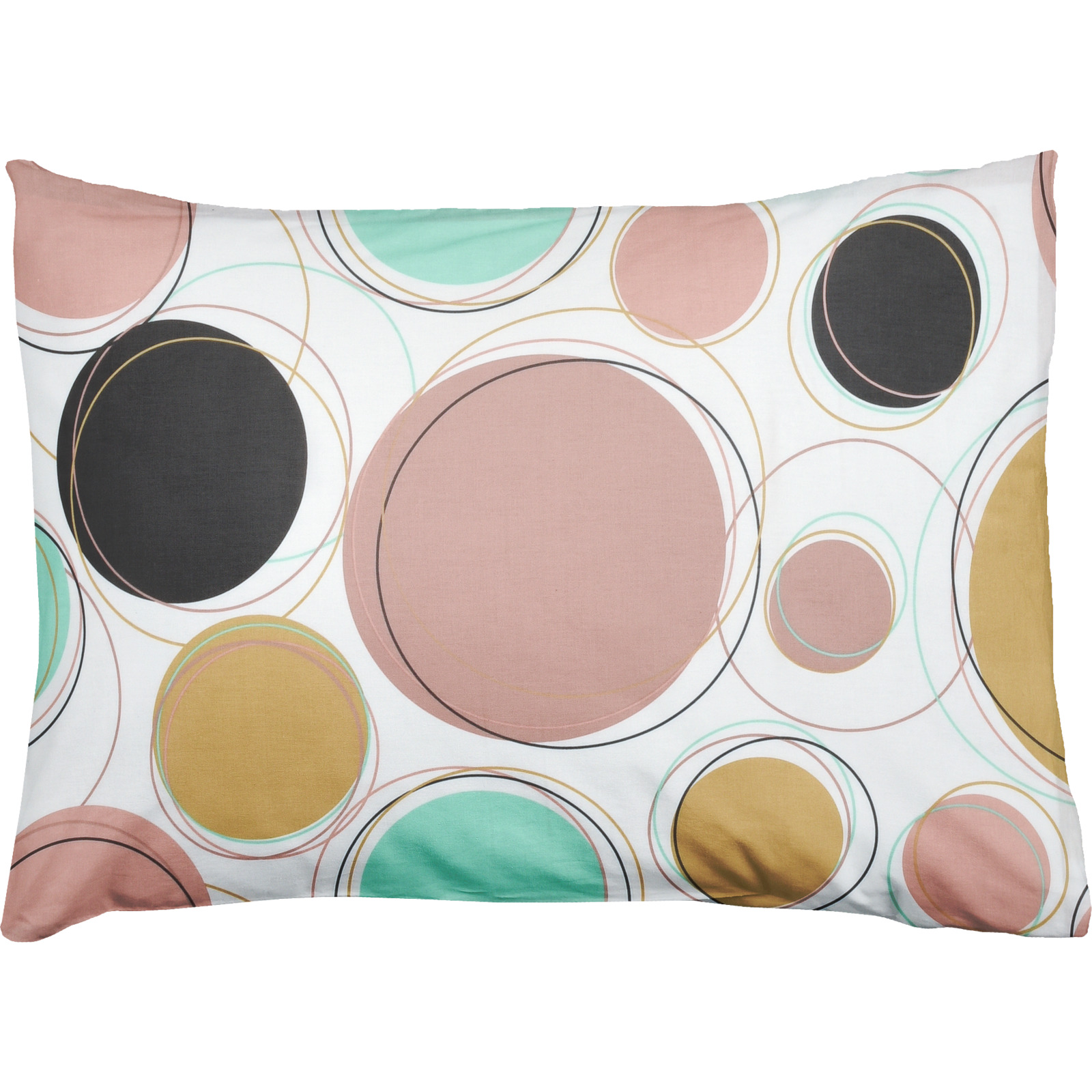 Bettwäsche Baumwolle Twister rosa 50x70 Kissenbezug