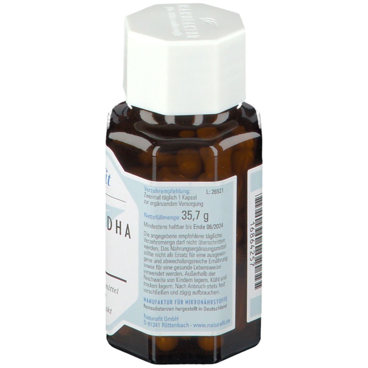 naturafit ASHWAGANDHA 500mg