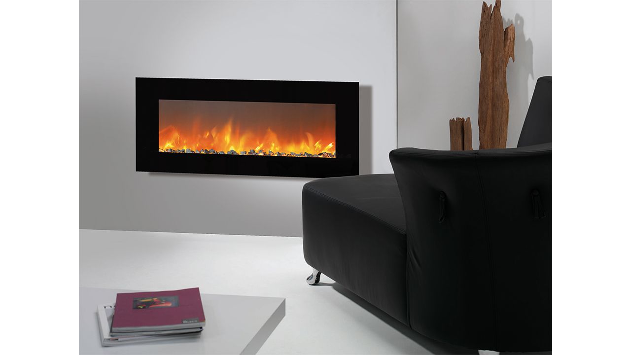 Elektrische wandhaard 130 Trivero B127 x D14 x H47 cm