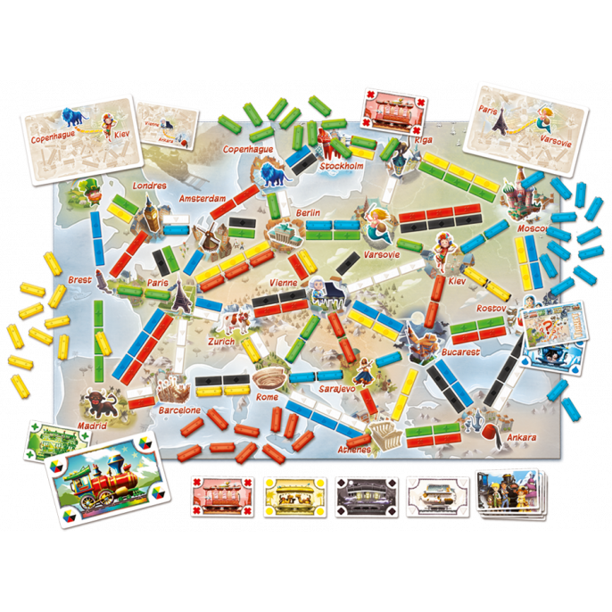 Les Aventuriers du Rail : Mon Premier Voyage Europe