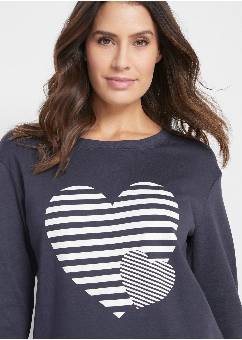 T-shirt manches longues coton, imprimé