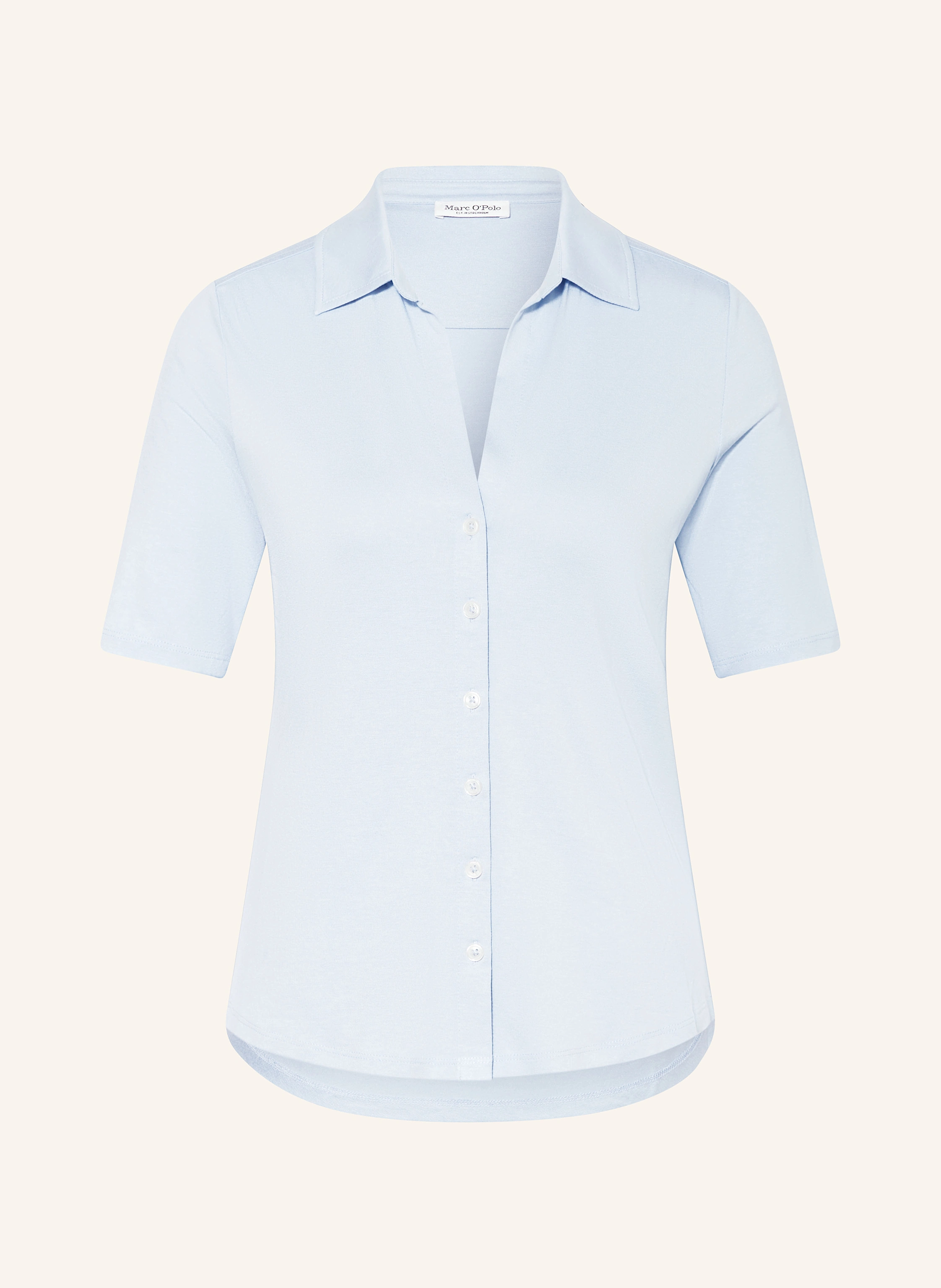 Marc O'Polo Hemdbluse aus Jersey