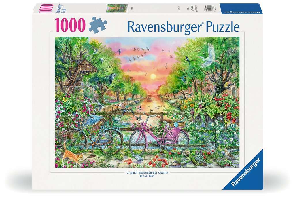 Ravensburger Spiel Verträumte Fahrräder in Amsterdam
