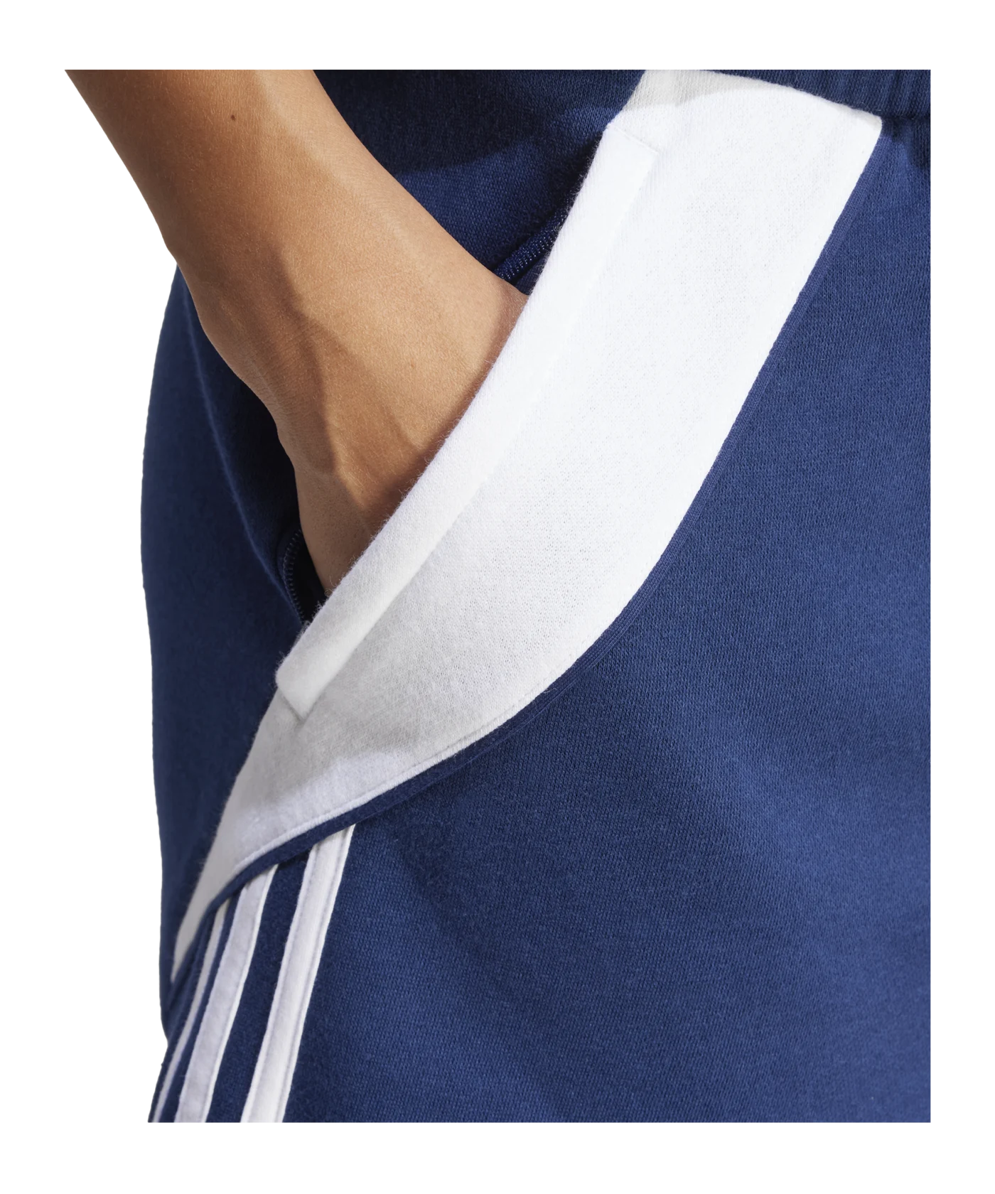 adidas Tiro 24 Short Damen Blau Weiss