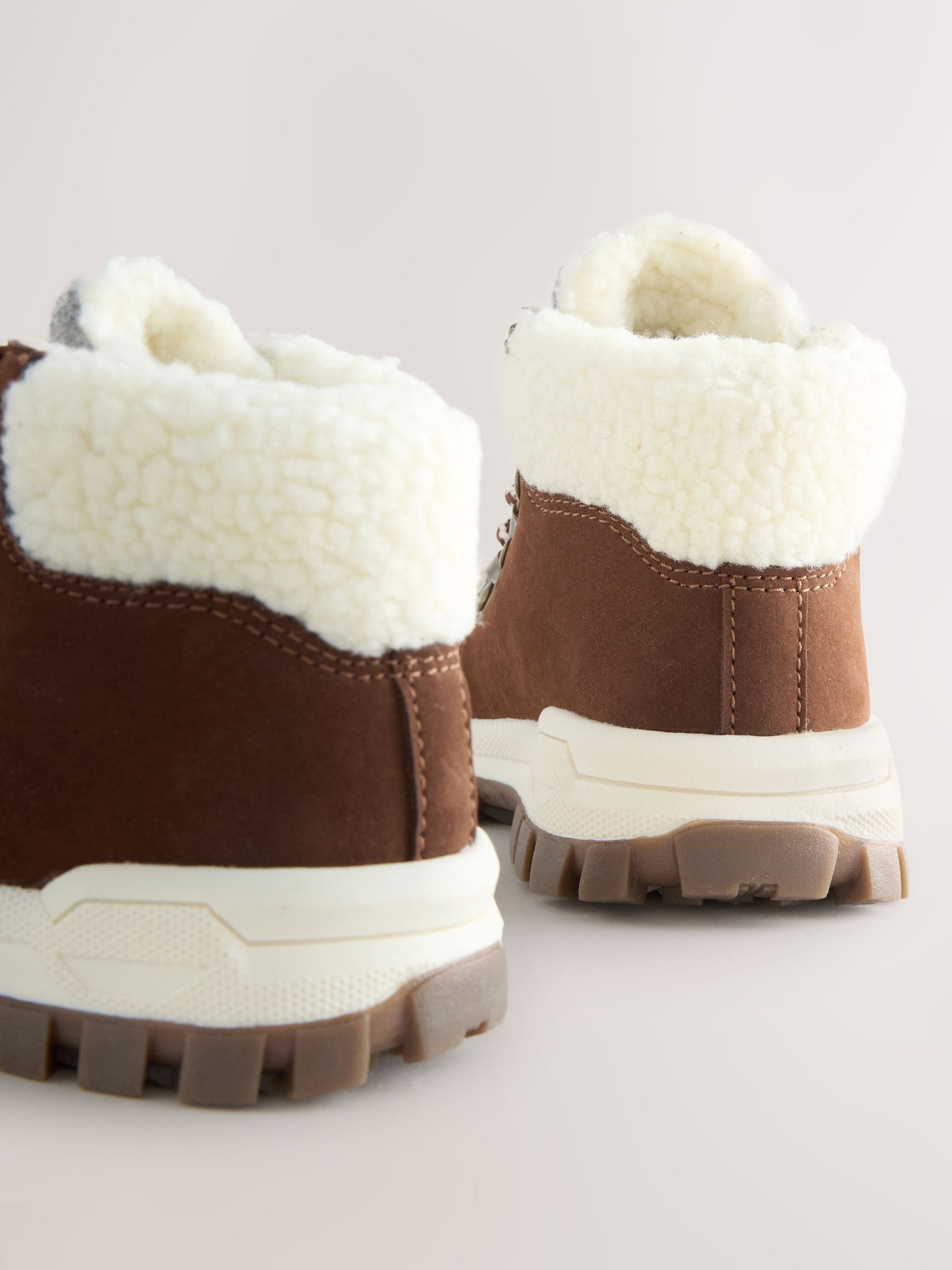 Bruin borg - Thermische gevoerde Thinsulate™ wandelschoenen