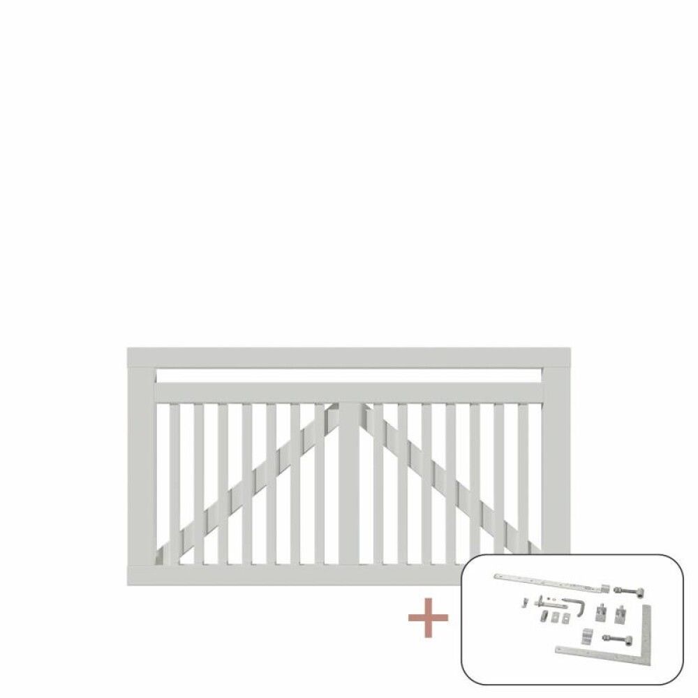 PORT PLUS LINEA 150X80CM HVIT