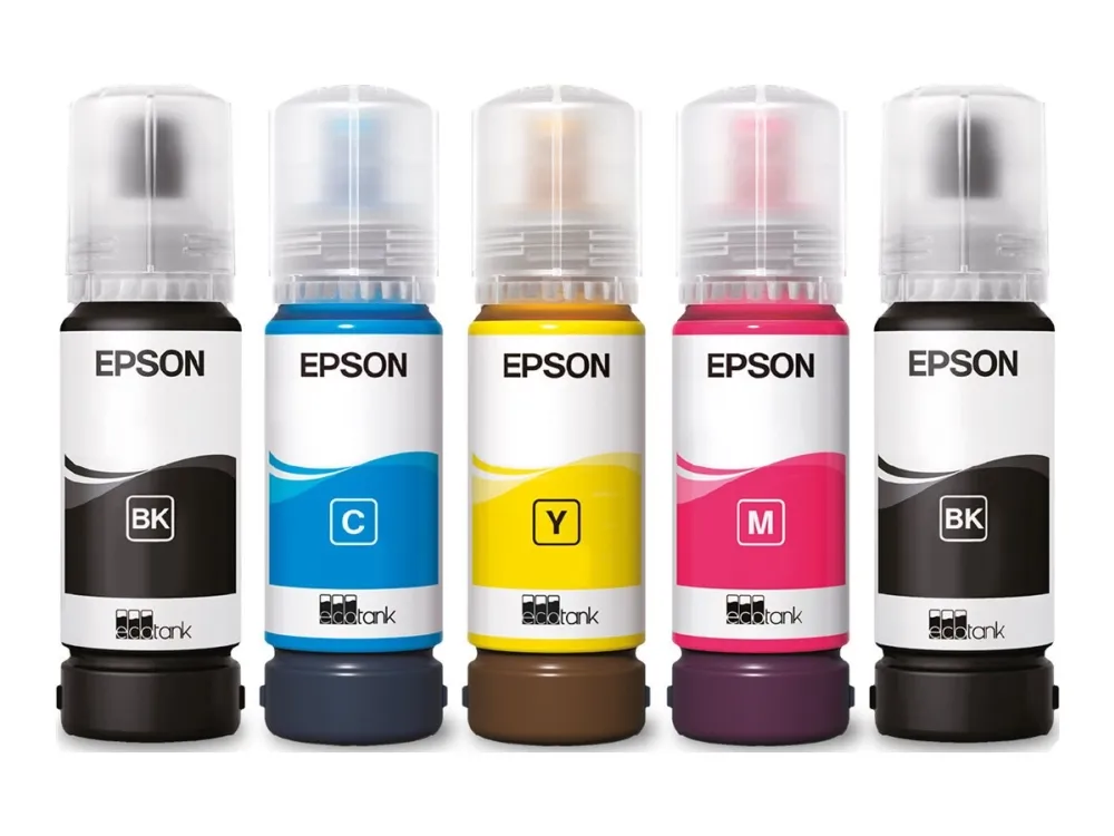 Epson EcoTank ET-2840 - Multifunktionsprinter - farve - blækprinter - ITS - A4 (medie) - op til 15 spm (udskriver) - 100 ark - Wi-Fi, USB - sort
