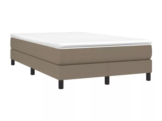 Sommier à lattes de lit Taupe 120x200 cm Tissu