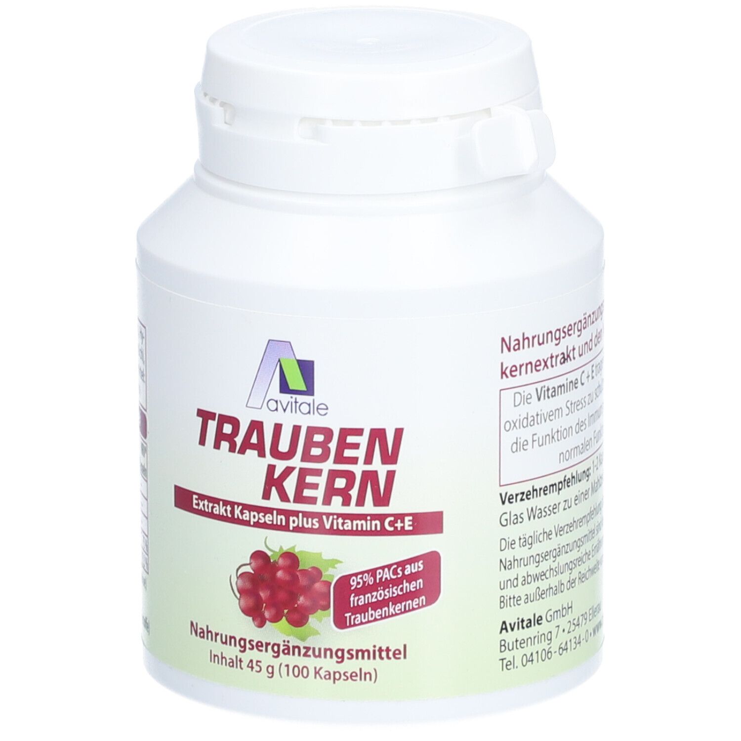Avitale Traubenkern Extrakt