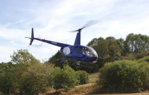 Hubschrauber selber fliegen ab Winningen bei Koblenz als Geschenk