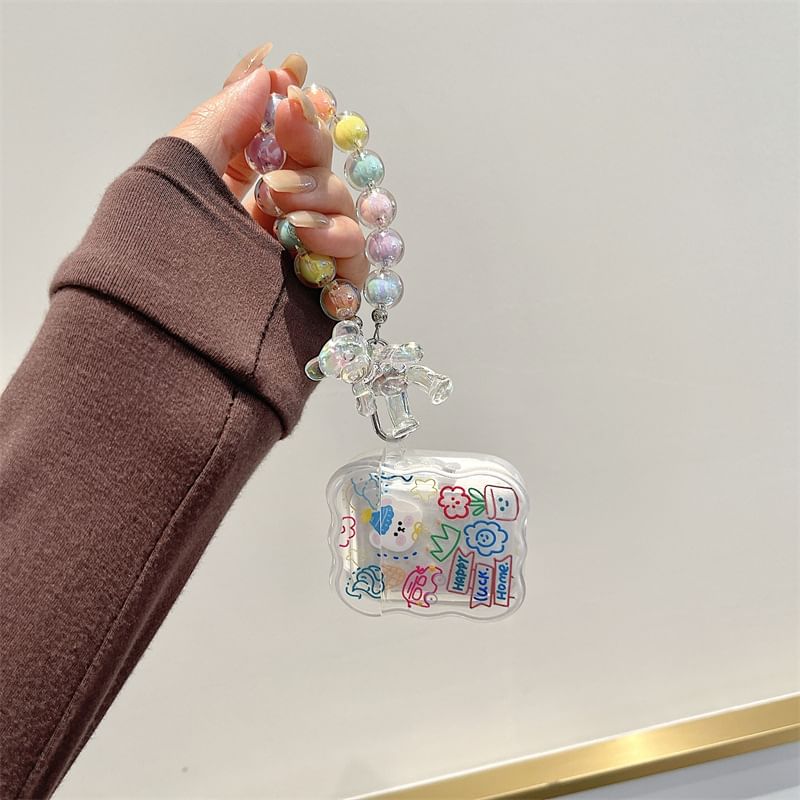 Capritz - Cartoon Strap AirPods / Pro oortelefoonhoesje