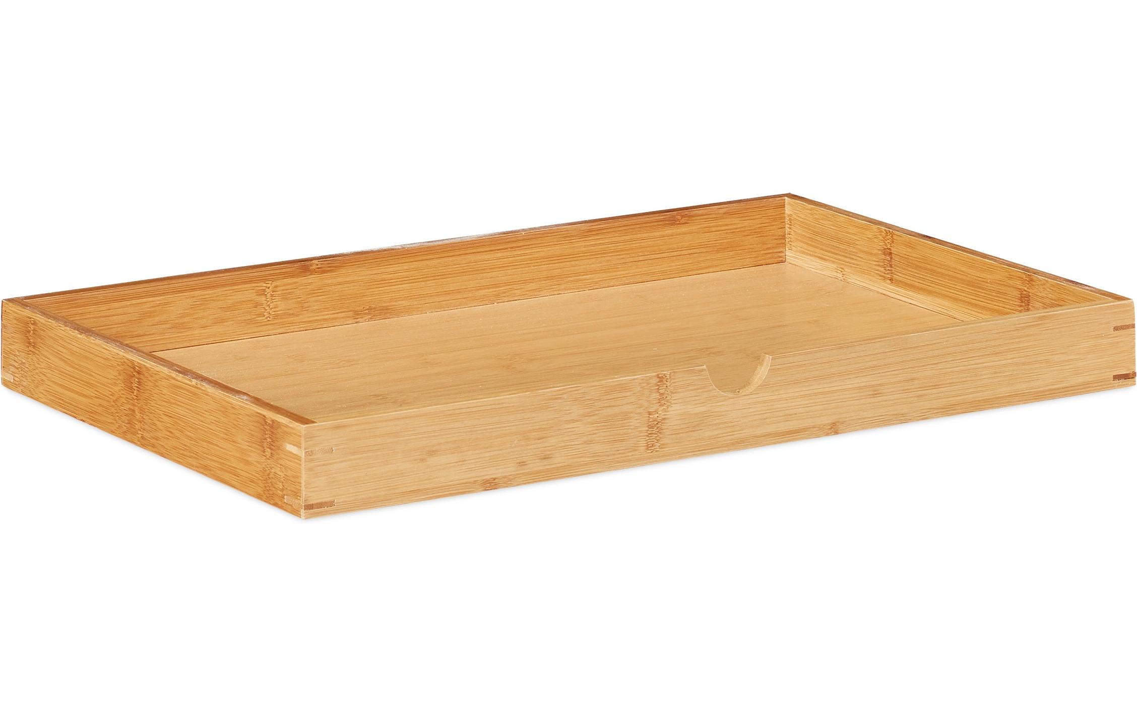Beistelltisch mit Schubfach 55 cm x 68 cm, HellbraunBeistelltisch mit Schublade