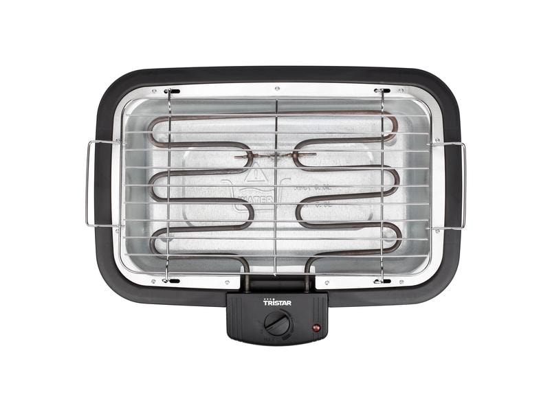 Tristar Tischgrill BQ-2813 Schwarz Elektrischer Tischgrill