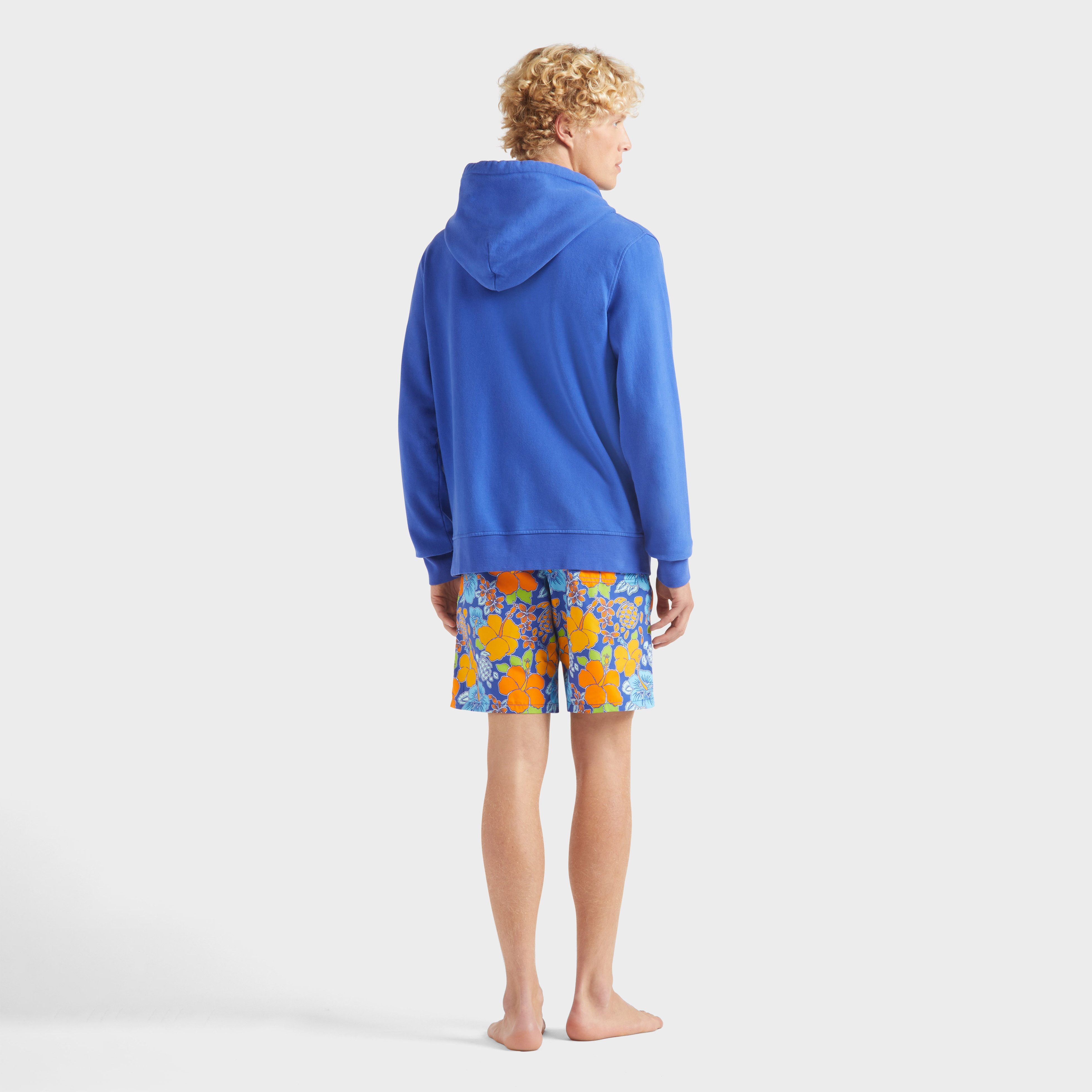 Sweat en coton à fermeture éclair homme Tortue