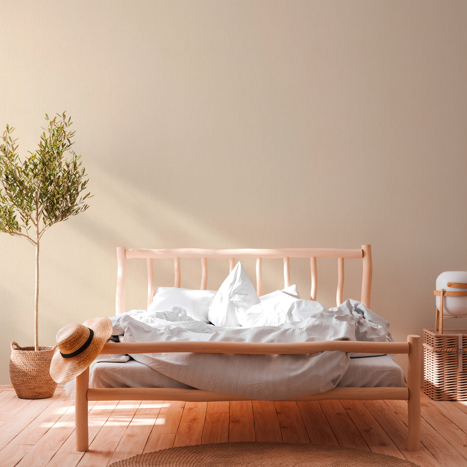 A.S. Creation Vliestapete HYGGE - beige-creme - 10 Meter