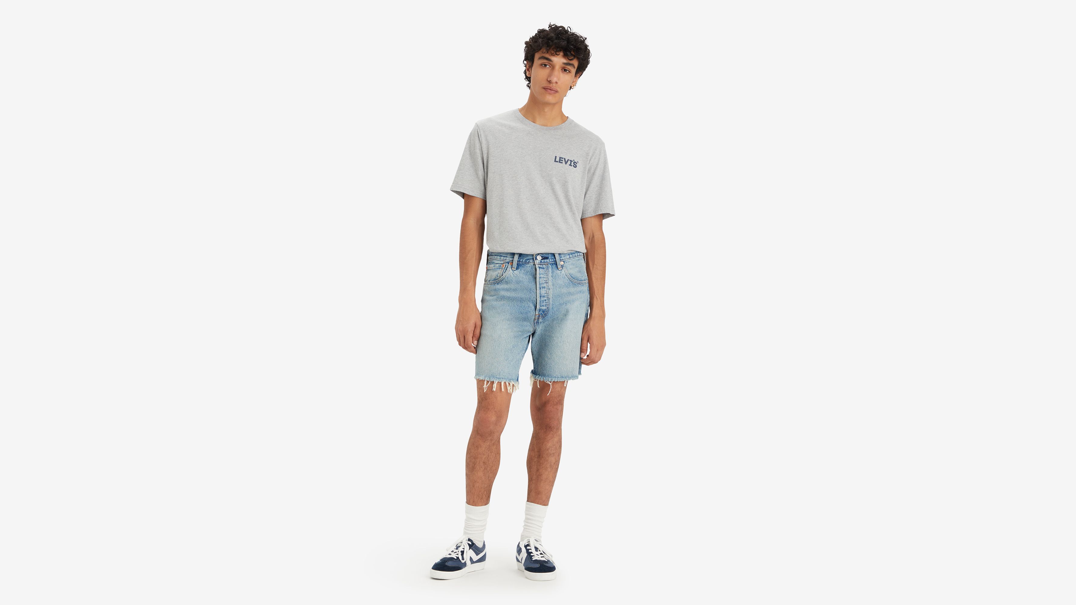 Short 501® '93 effiloché - Talk Of The Town Short - Bleu