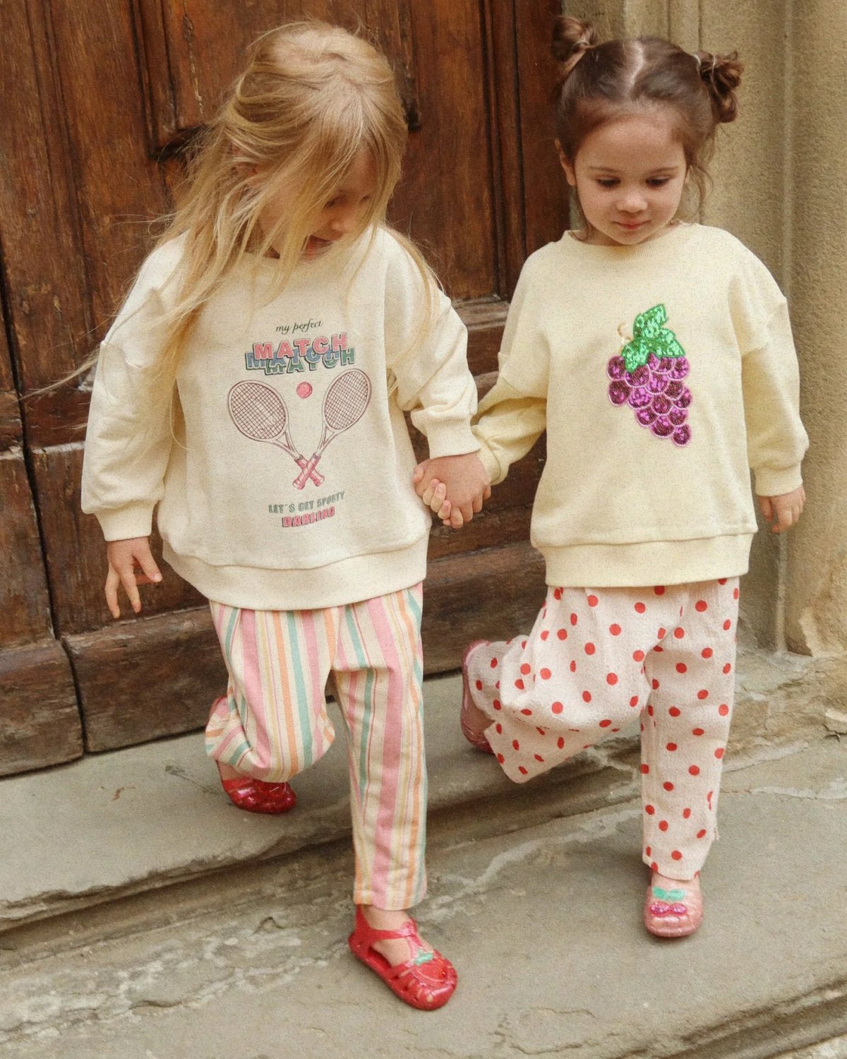 Genser med Print – 100% Øk. Bomull – Loupy Lou Sweat Shirt OCS