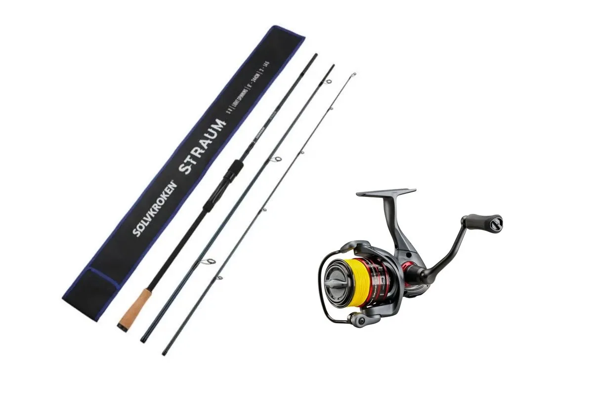 Sølvkroken Sv Straum 305cm 20-60g/Okuma Ceymar 4000a