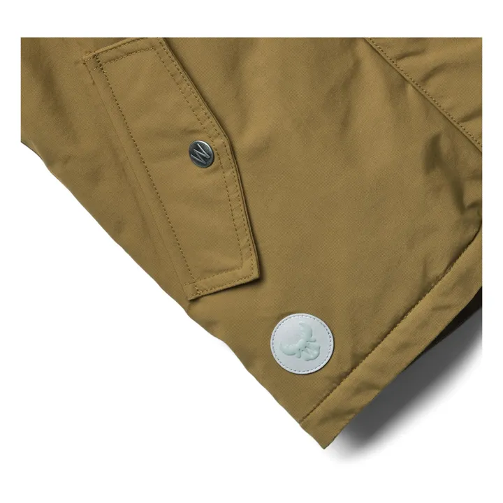 Wheat Parka Façon Fourrure Matières Recyclées Kasper Tech | Vert kaki