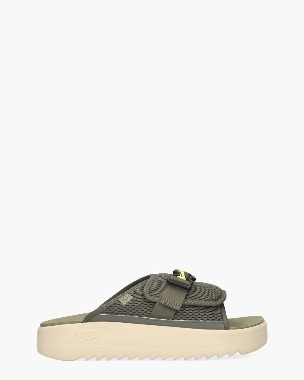 UGG Maxxer Slide 2.0 Woodland Green Herensandalen
