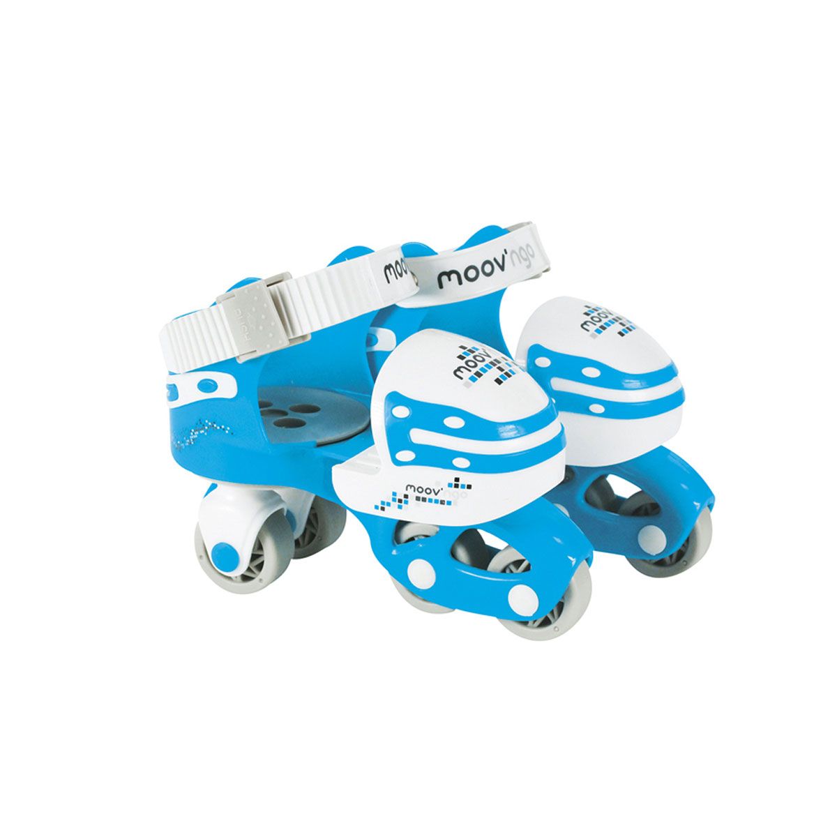 Premiers rollers évolutifs bleus