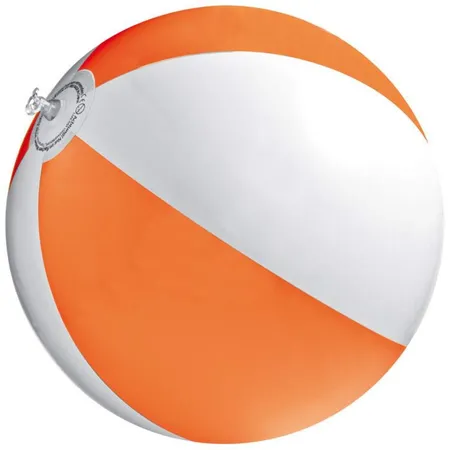 Macma Strandball orange-weiß
