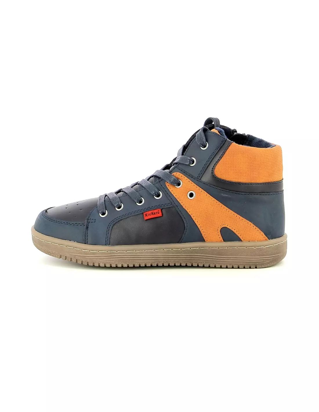 KICKERS LOWELL - Baskets Marineorange