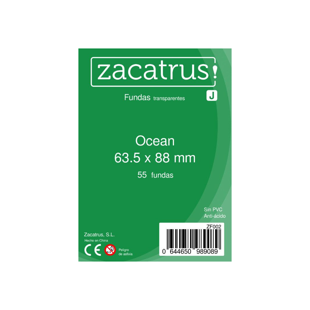 Protège-cartes Zacatrus Ocean (Standard: 63,5 mm x 88 mm)