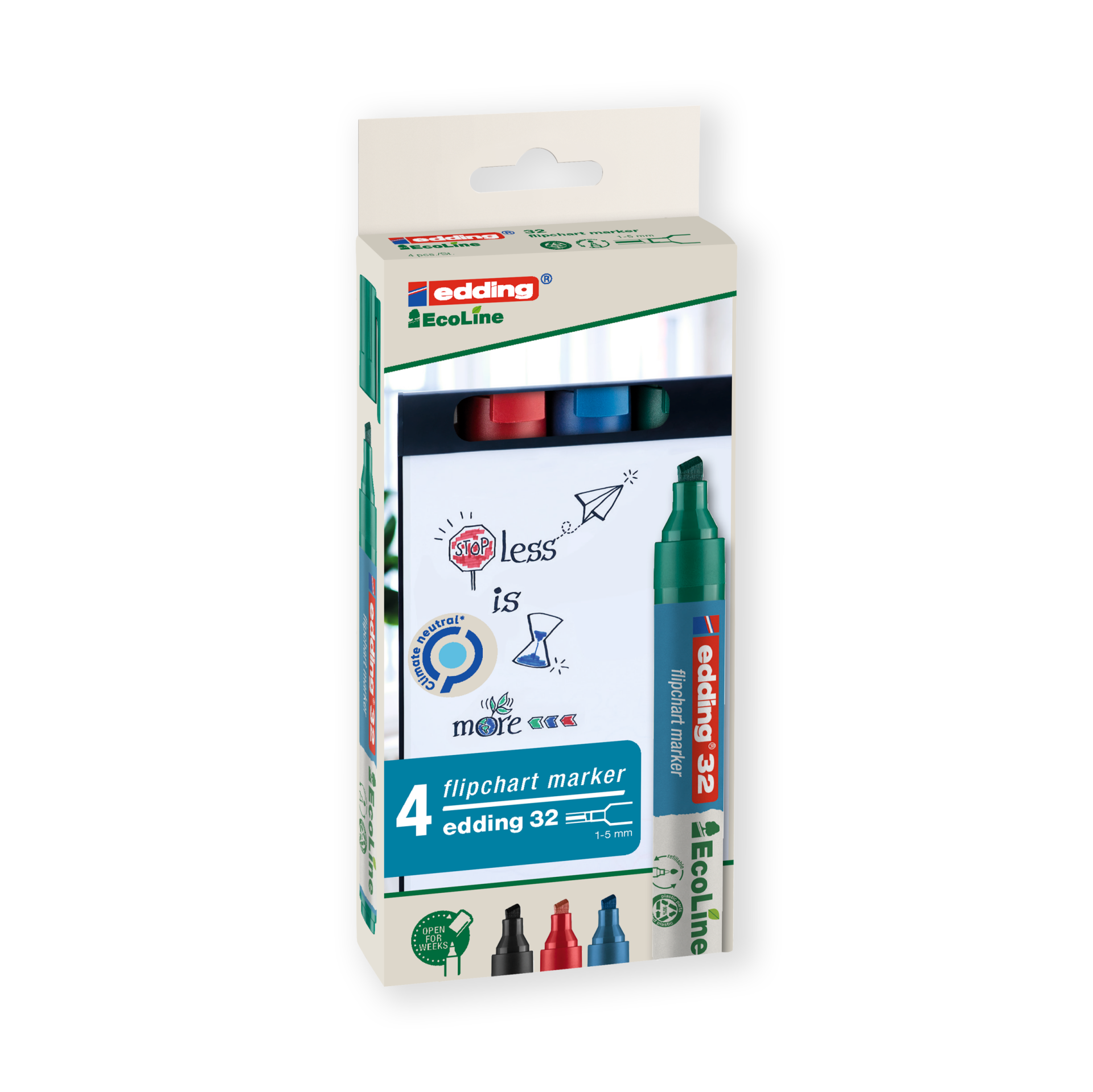 Edding Flipchartmarker 32 Ecoline Set