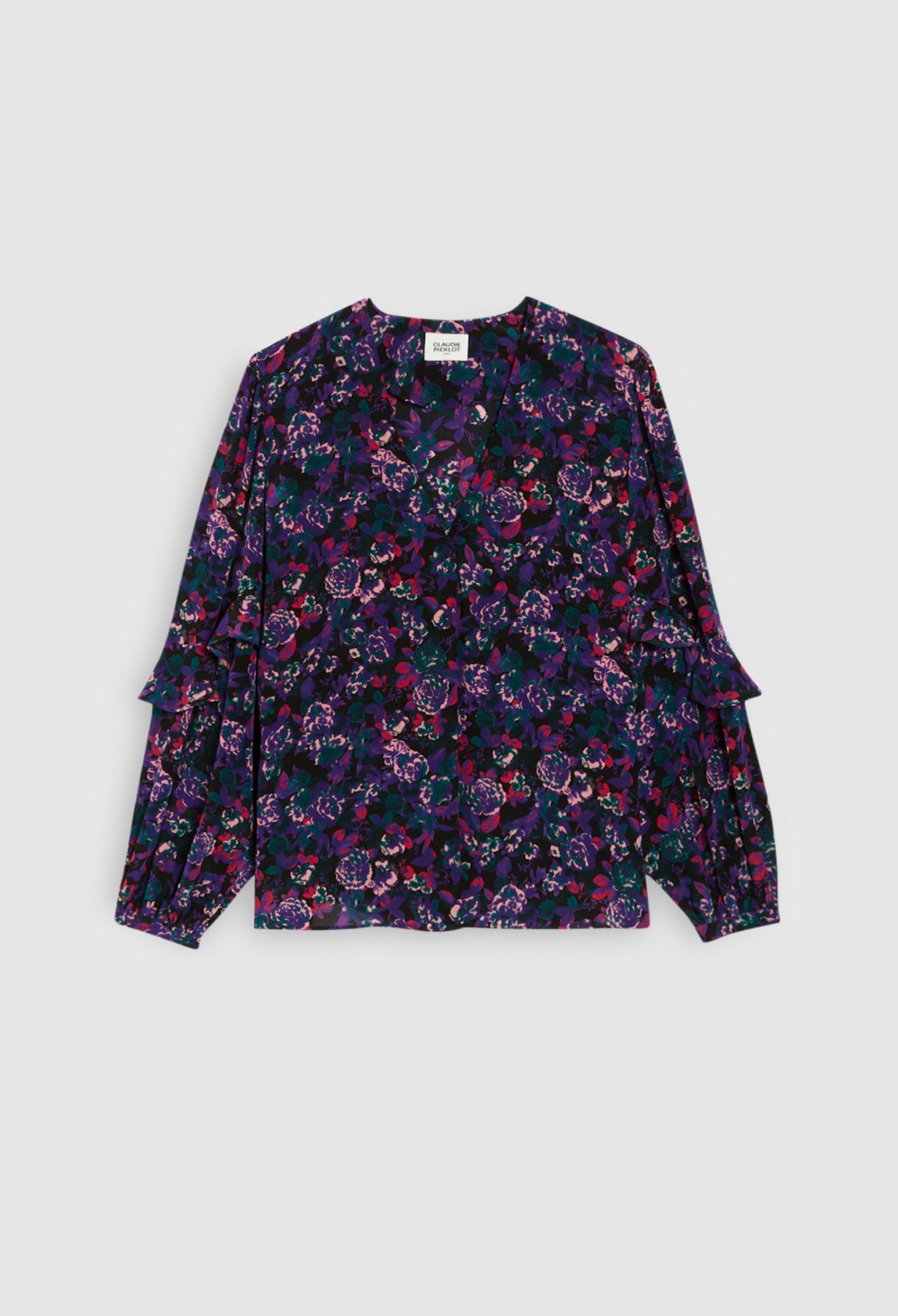 Blouse imprime soie
